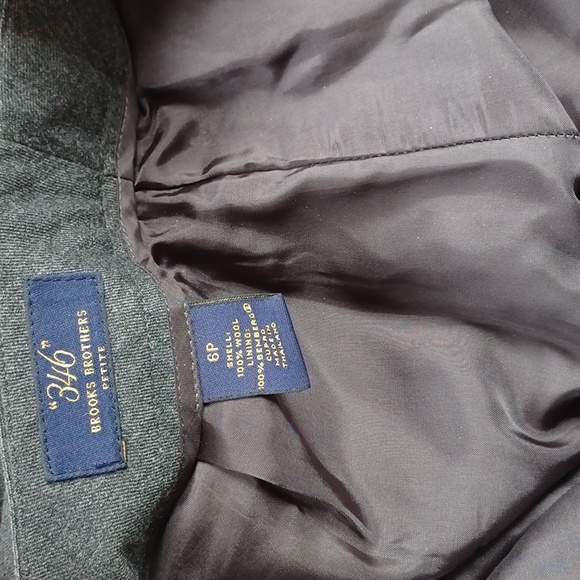 Brooks Brothers 346 Wool Dress Trouser- Sz. 6P - Picture 7 of 8